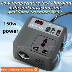 Car Power Inverter With Dc Outlets