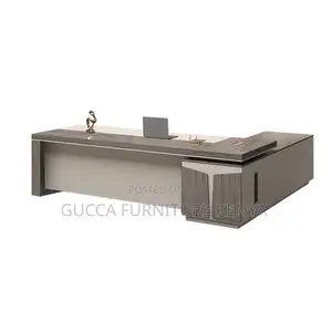 Office Tables:160cm Executive Desk With Front Splash