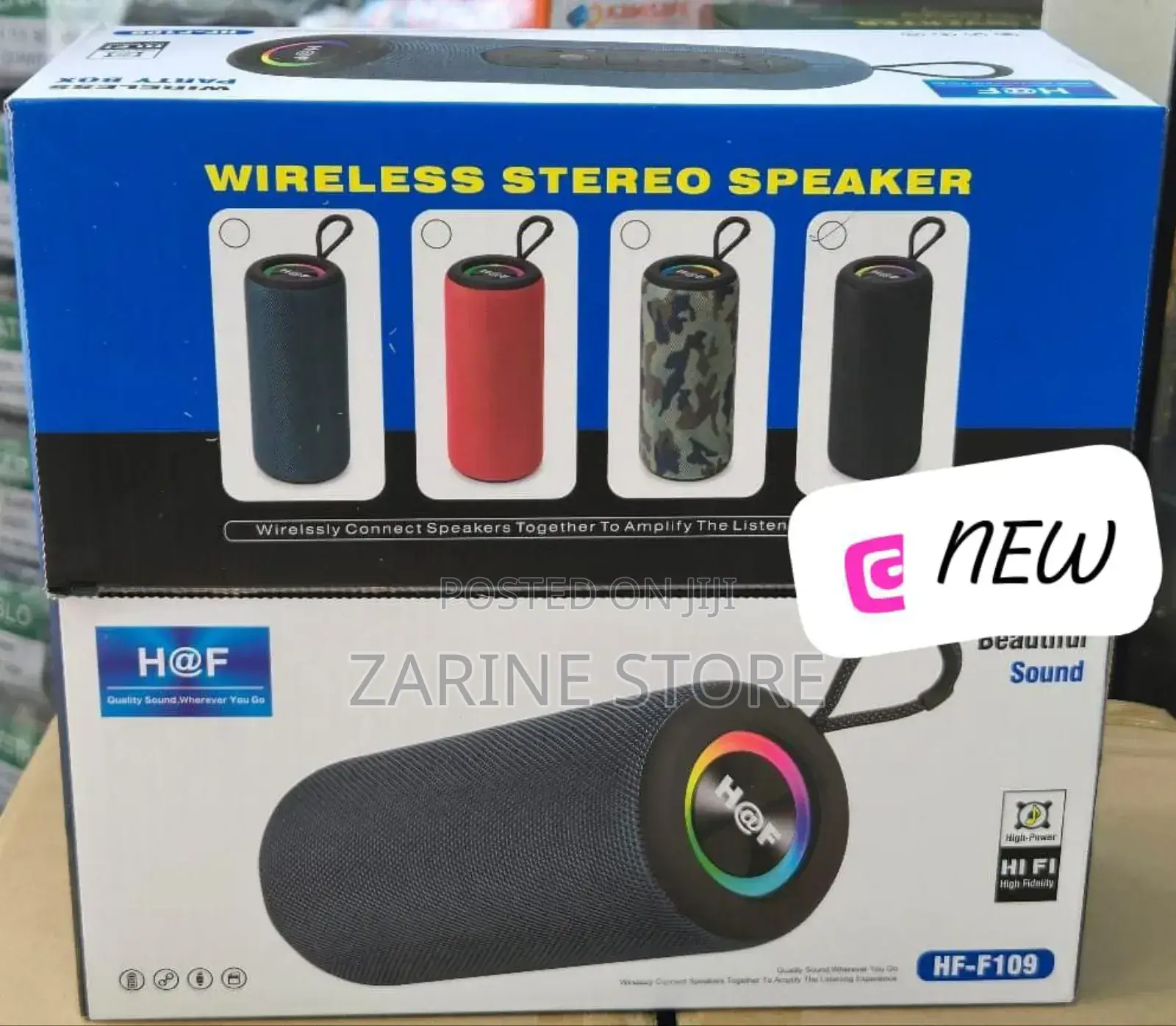 Wireless Portable Bluetooth Speaker F109 Rechargeable Radio