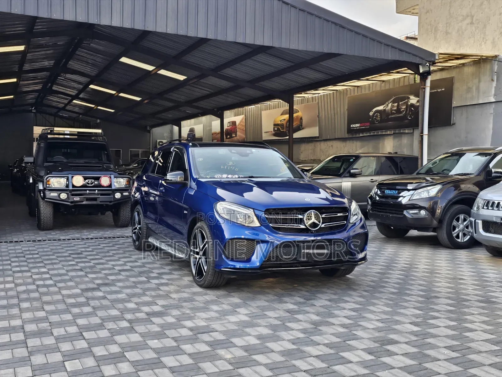 Mercedes-Benz GLE-Class AMG GLE 43 4MATIC 2018 Blue