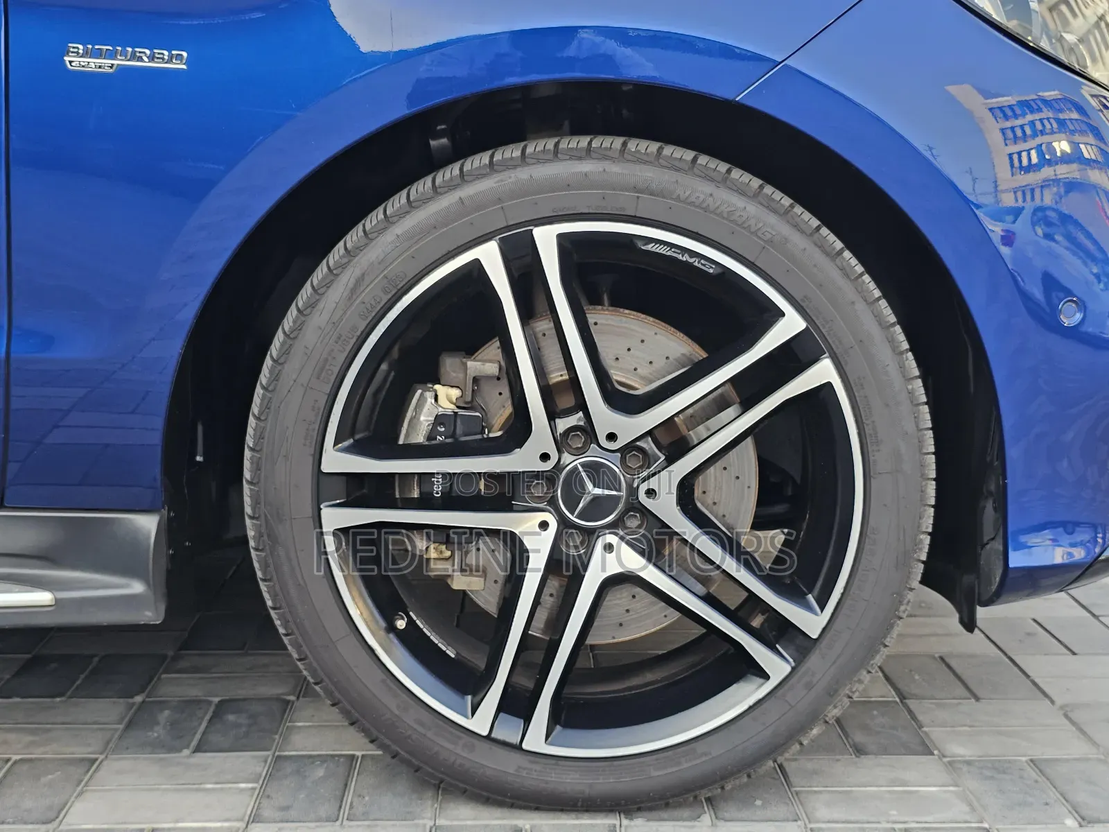Mercedes-Benz GLE-Class AMG GLE 43 4MATIC 2018 Blue