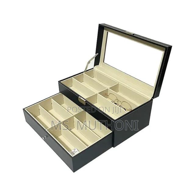 12 Slots Double Layer Glasses Organizer/Storage Box* - thumbnail 4