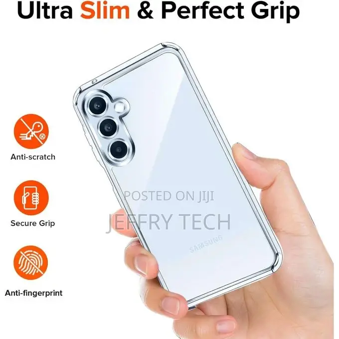Samsung Galaxy A55 Case , Ultra- - Crystal Clear