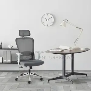 Office Chairs: Ergonomic Office Lumbar Support Mesh Chair