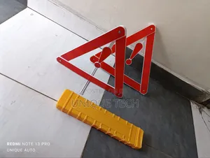 Bright Road Safety Sign, Foldable (Plastic Material)