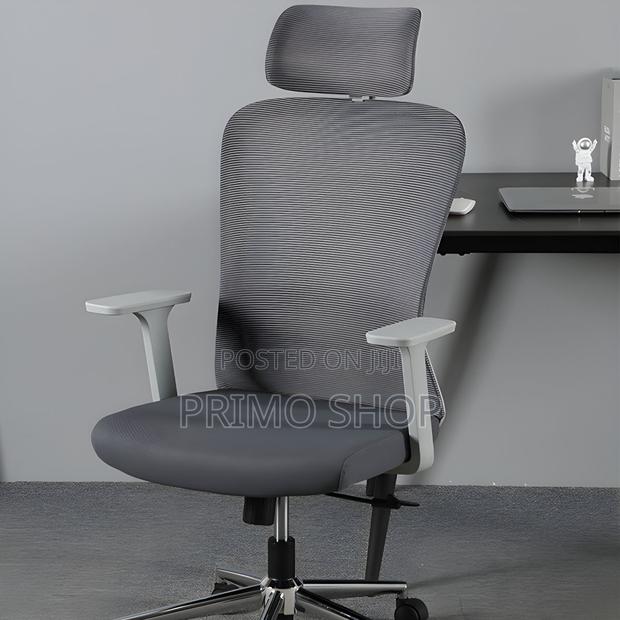 Office Chairs: Office Mesh High Back Ergonomic Posture Chair - thumbnail 4