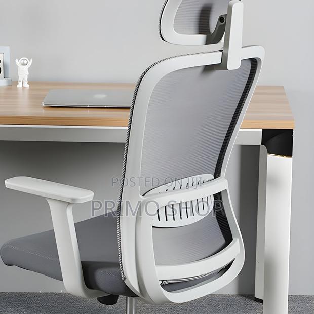 Office Chairs: Office Mesh High Back Ergonomic Posture Chair - thumbnail 6
