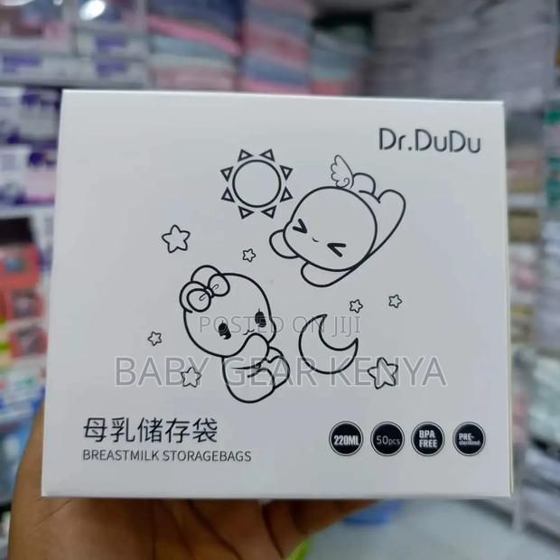 Clear Milk Storage Bags - main view