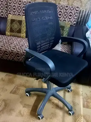 Office Chair: Office Revolving Chair Strong Mesh