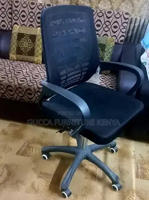 Office Chair: Office Revolving Chair Strong Mesh
