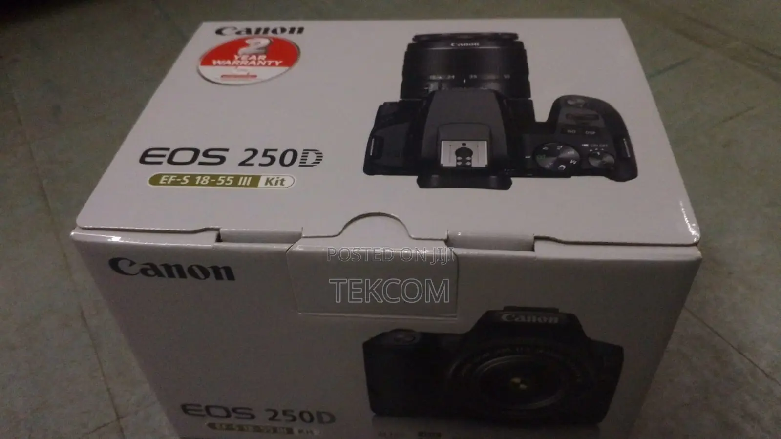 Canon Ef-S 18-55 Iii Eos 250d Camera