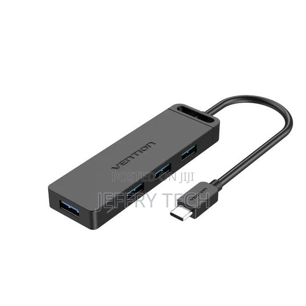 Vention Type-C to 4-Port Usb 3.0 Hub With Power Supply