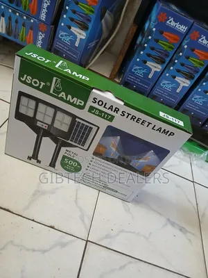 Js 117 Solar Lamp With Motion Sensor