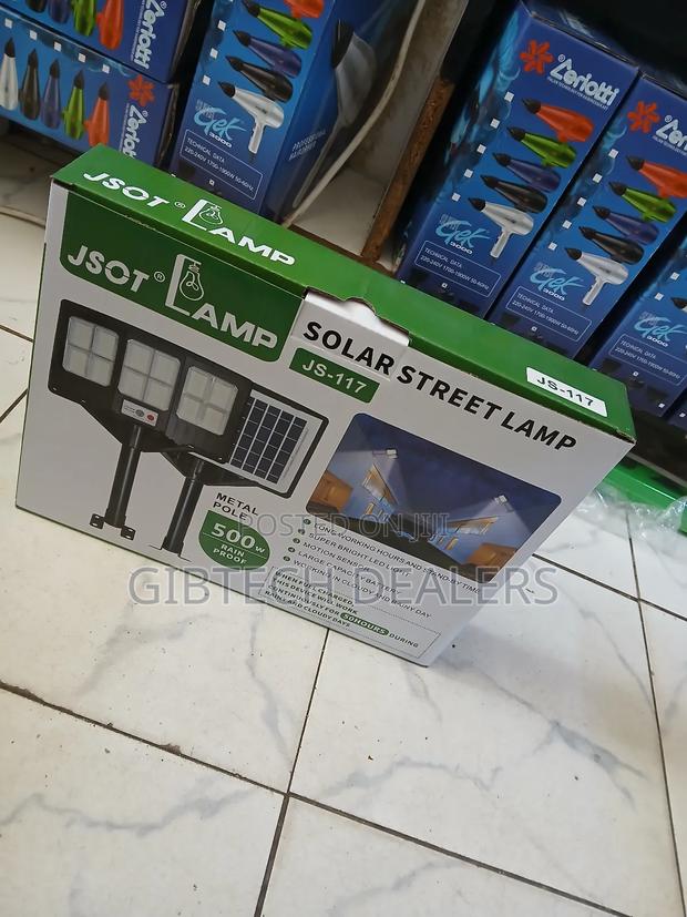 Js 117 Solar Lamp With Motion Sensor - main view