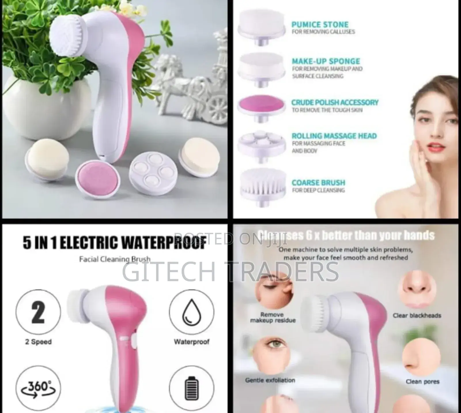 5in 1 Facial Massage and Makeup Tool