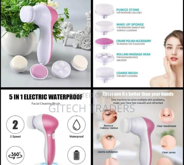 5in 1 Facial Massage and Makeup Tool - main view