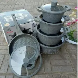 Bosch 11pcs Cookerware With Silicone Lid Cover