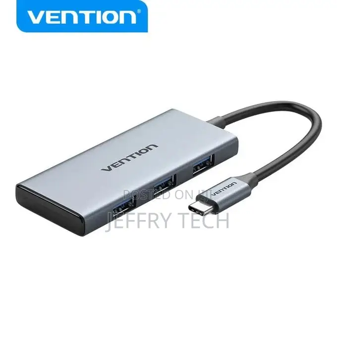 Vention Usb-C to Hdmi/Usb 3.0x3/Sd/Tf Docking Station