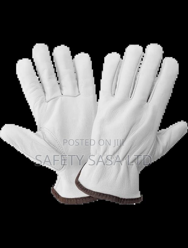 Grade Goatskin Leather Drive Glove - main view