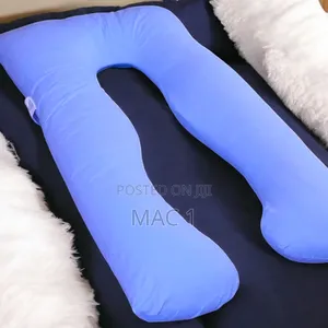 Pregnancy Pillow U Shape Blue