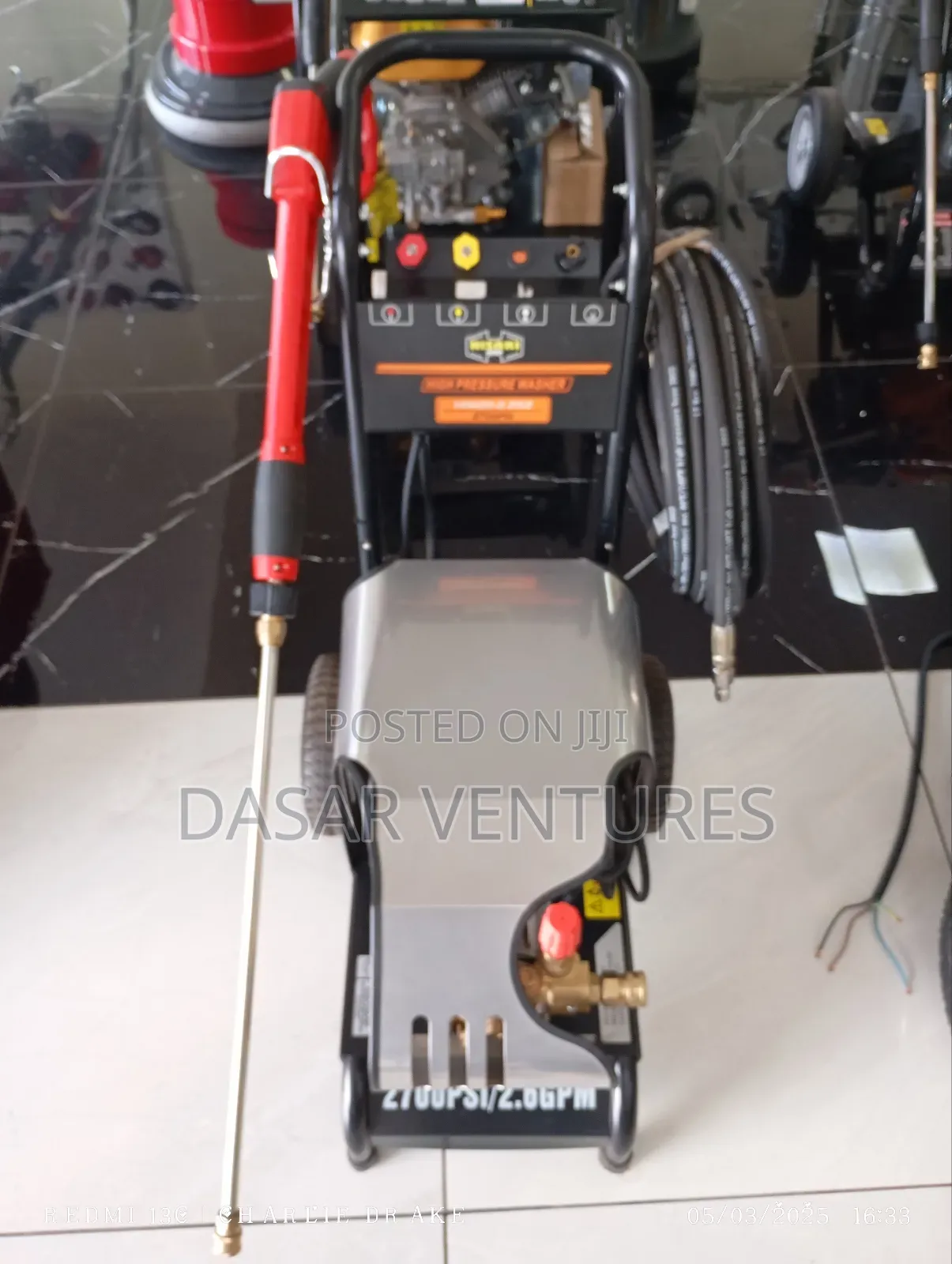 Car Wash Hisaki 2700psi 14m-20