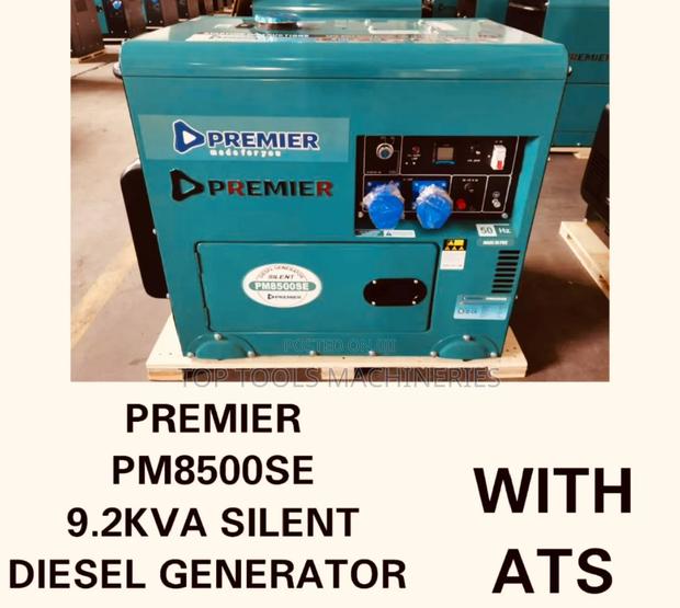 Premier 9.2kva Diesel Silent Generator With Ats - main view