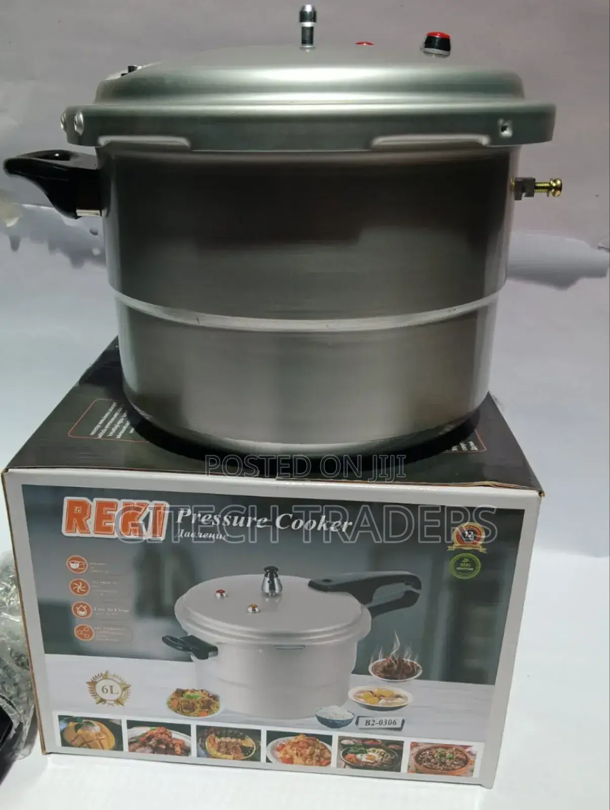 Reki Manual Pressure Cooker 6litrrs