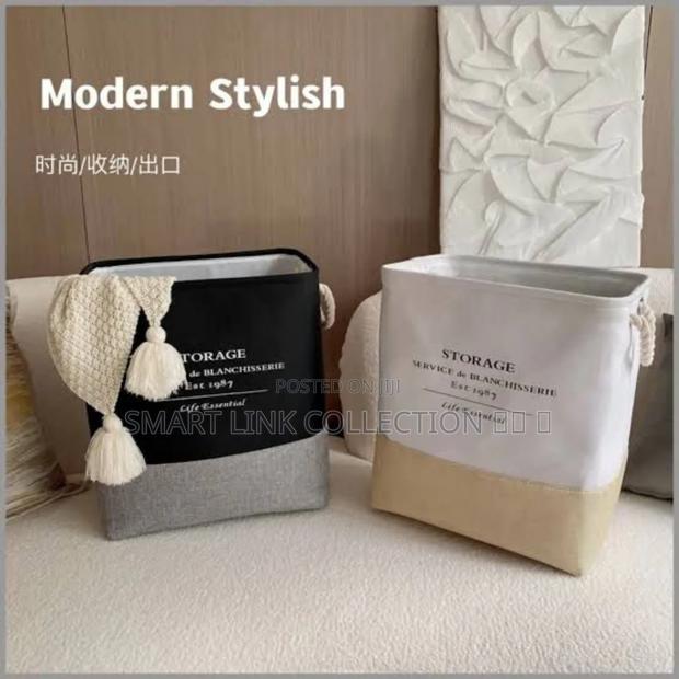 Canvas Laundry Basket