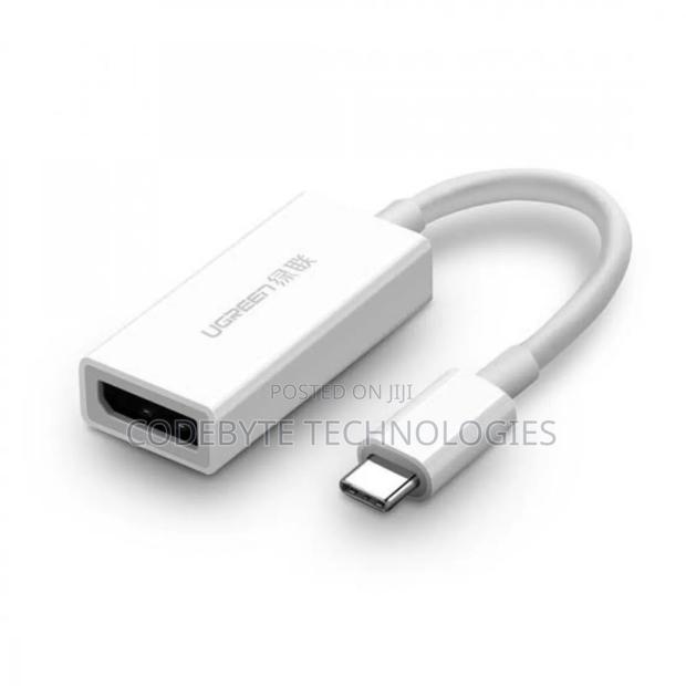 Ugreen Usb-C to Displayport Adapter (White) - thumbnail 2