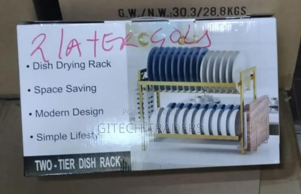 2layer Dishrack Gold