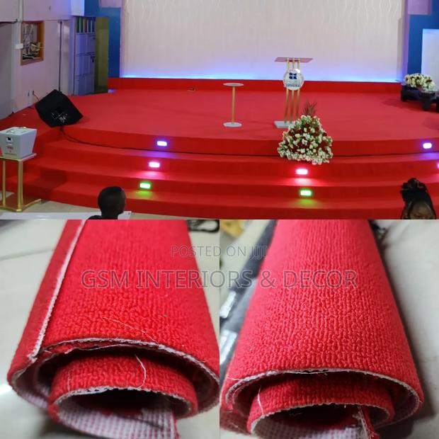 Church Red Carpets 4mm Density - main view