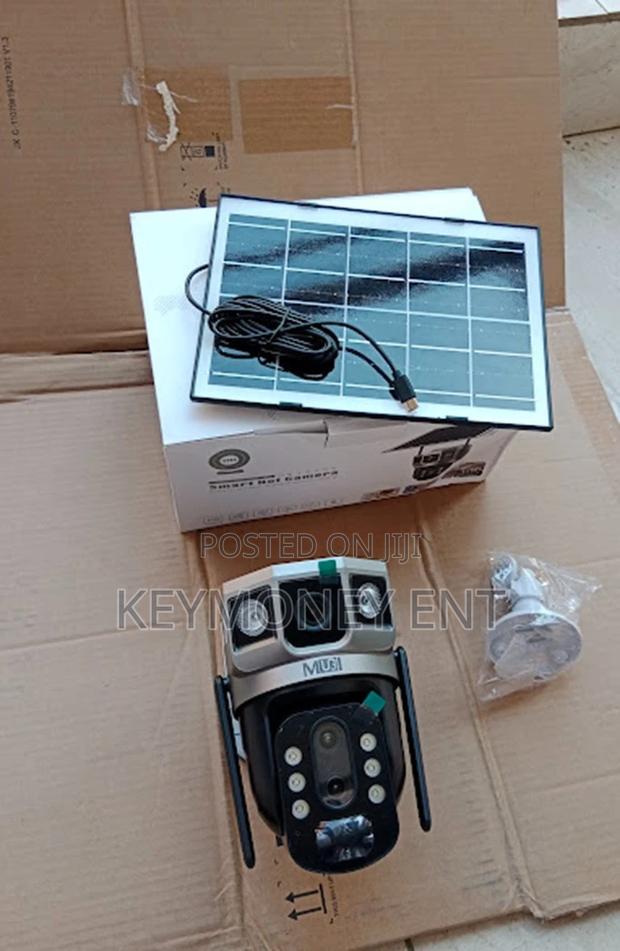 V380 Dual Lens Solar Powered Wifi Outdoor Camera - main view