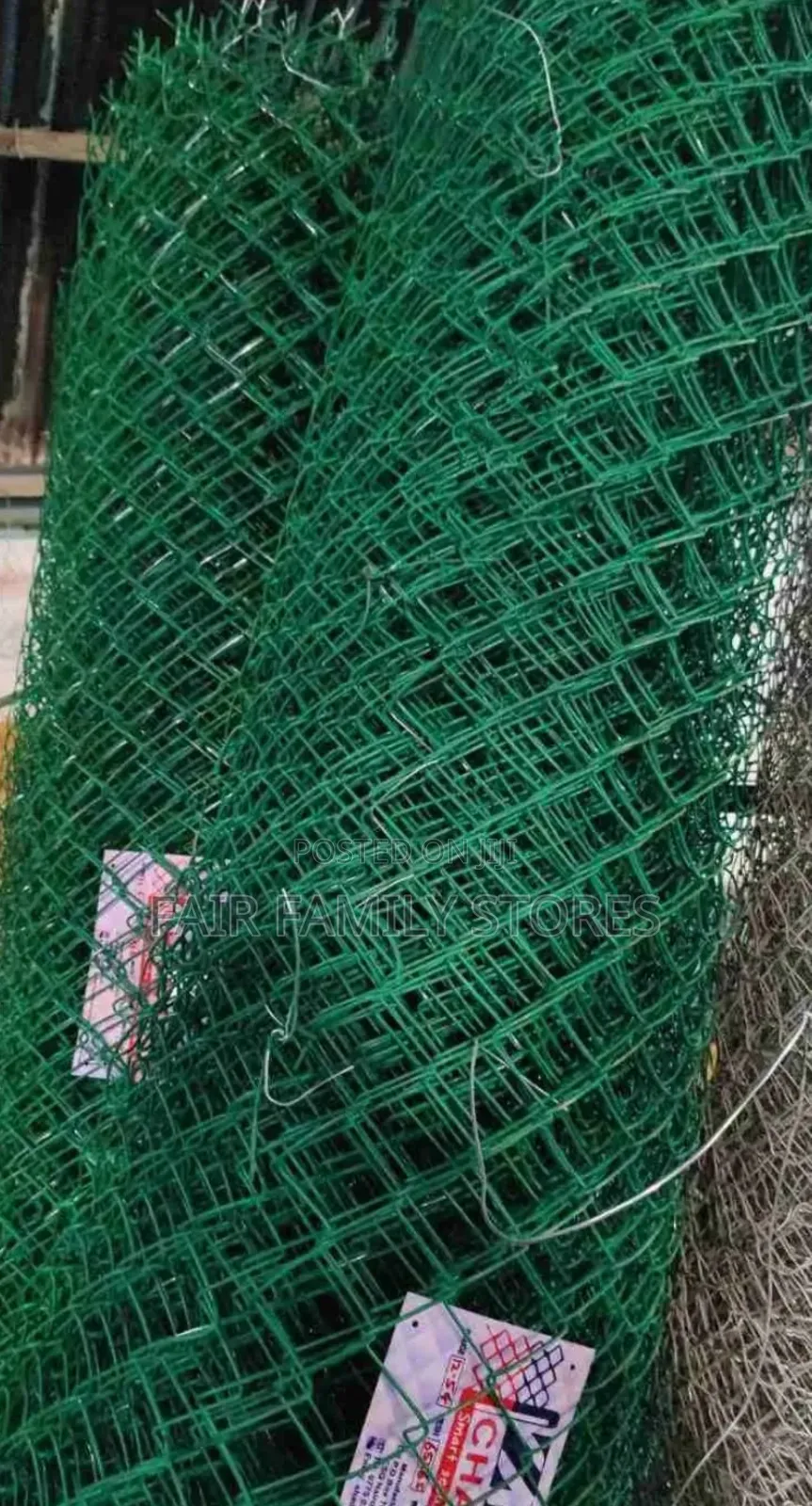 Heavy Gauge Galvanized PVC Coated Chain Link Fence
