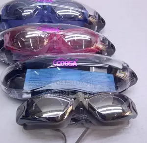 Unisex Adults Swimming Goggles With Ear Bud /Protection