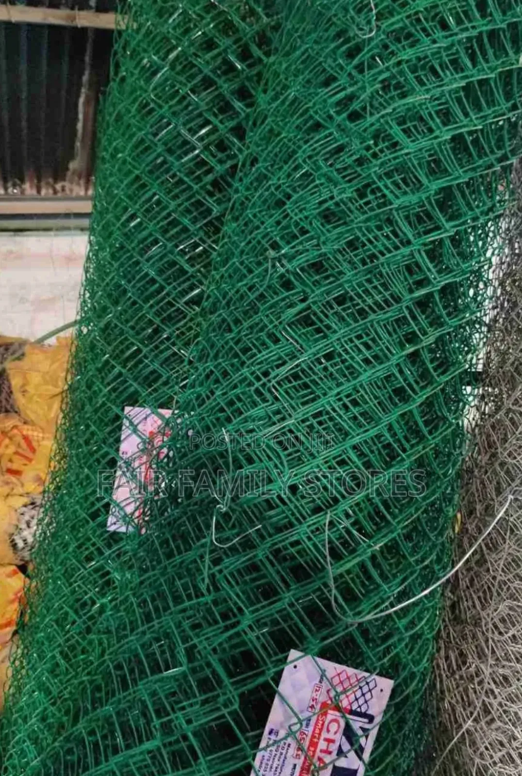 Heavy Gauge Galvanized PVC Coated Chain Link Fence