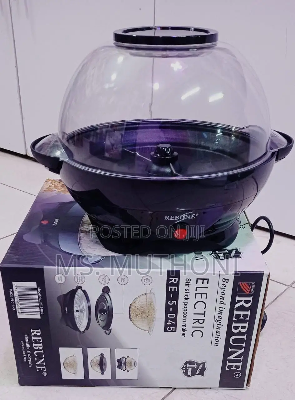 *Rebune Electric Stir Stick Popcorn Maker*