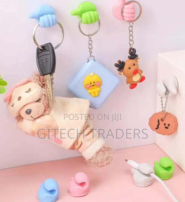 *Self Adhesive Thumb Hooks 5 Pieces