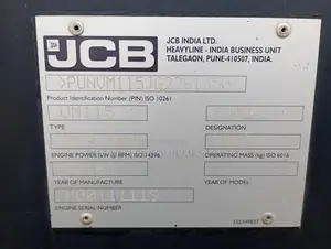 JCB Vm115 Roller Single Drum