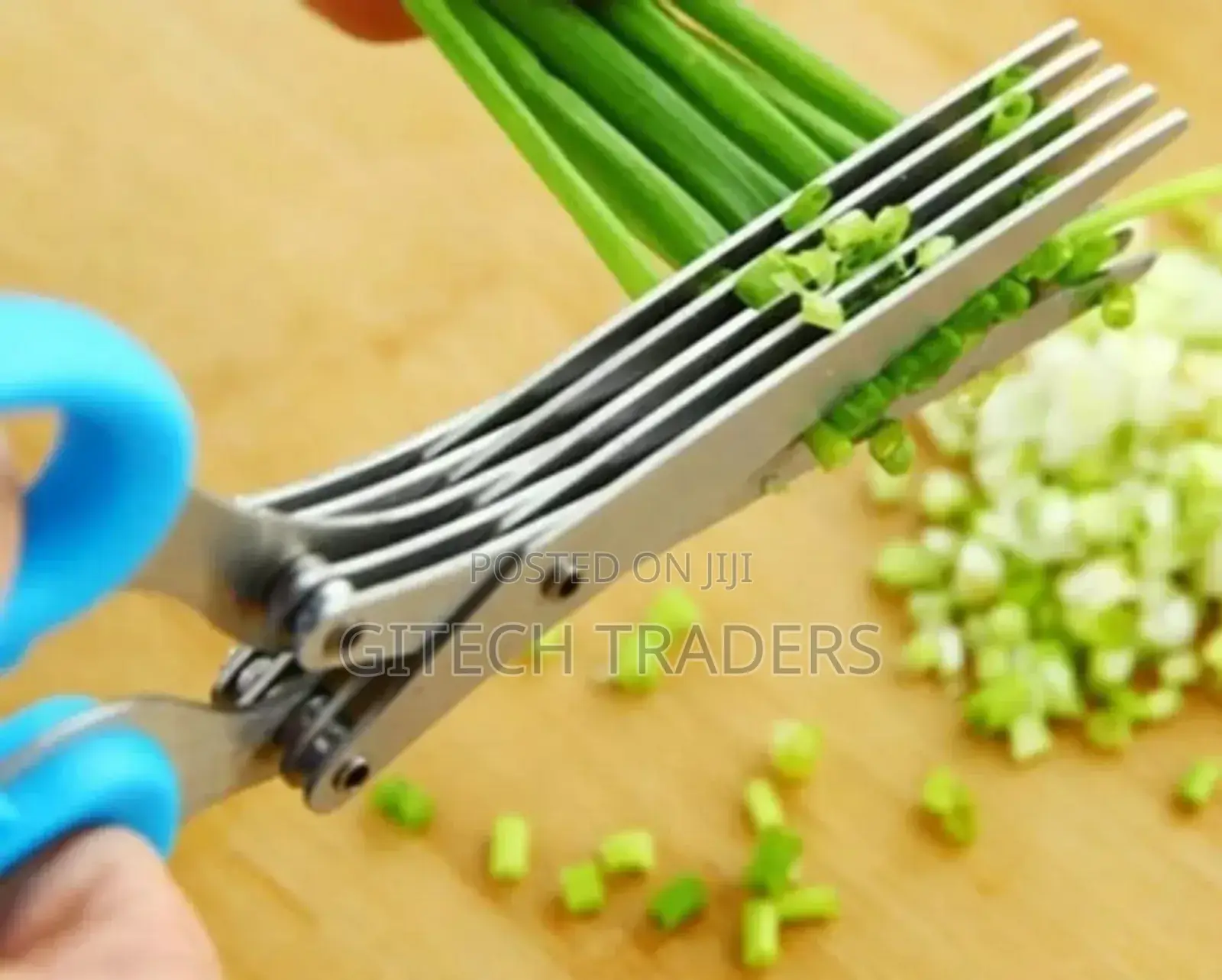 Multifunctional 5 Layer Herb Scissor