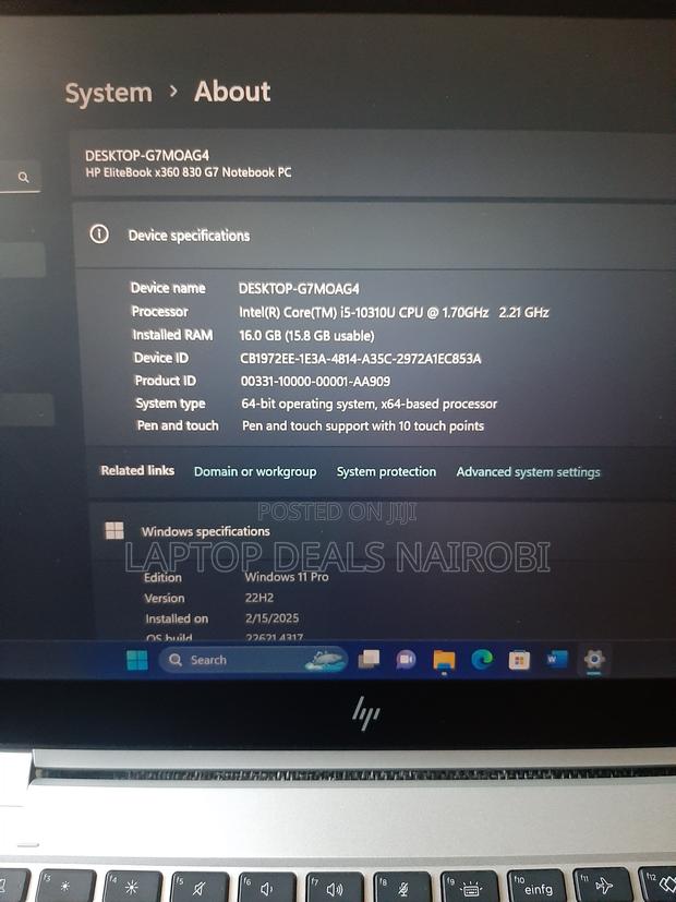 Laptop HP ProBook 430 G7 16GB Intel Core I5 SSD 512GB - main view