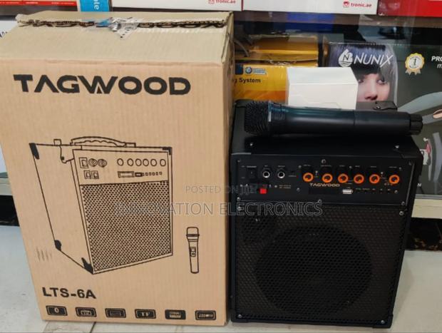*Tagwood 6" Rechargeable Portable Speaker 6a