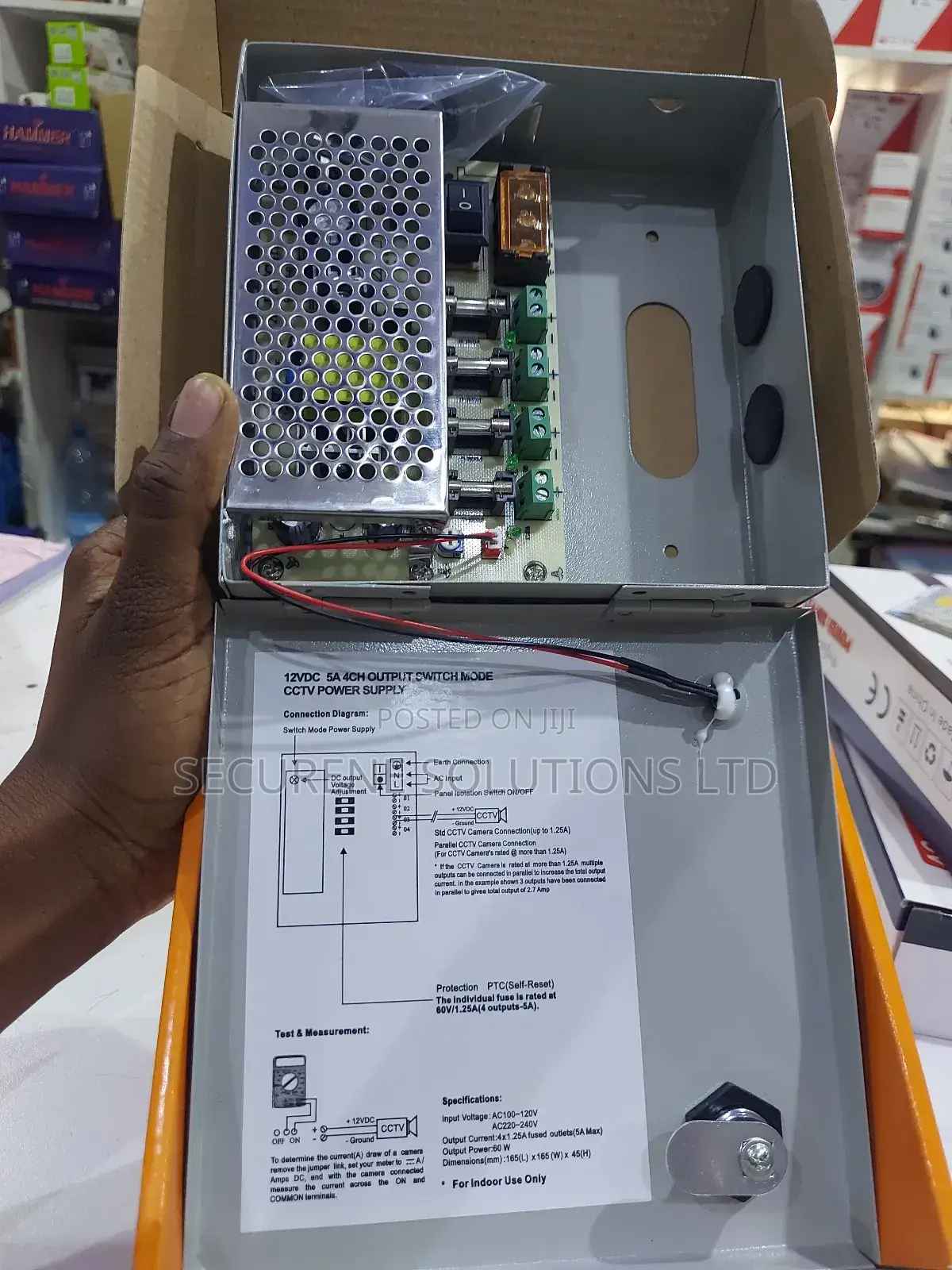 Closed 5a Power Supply
