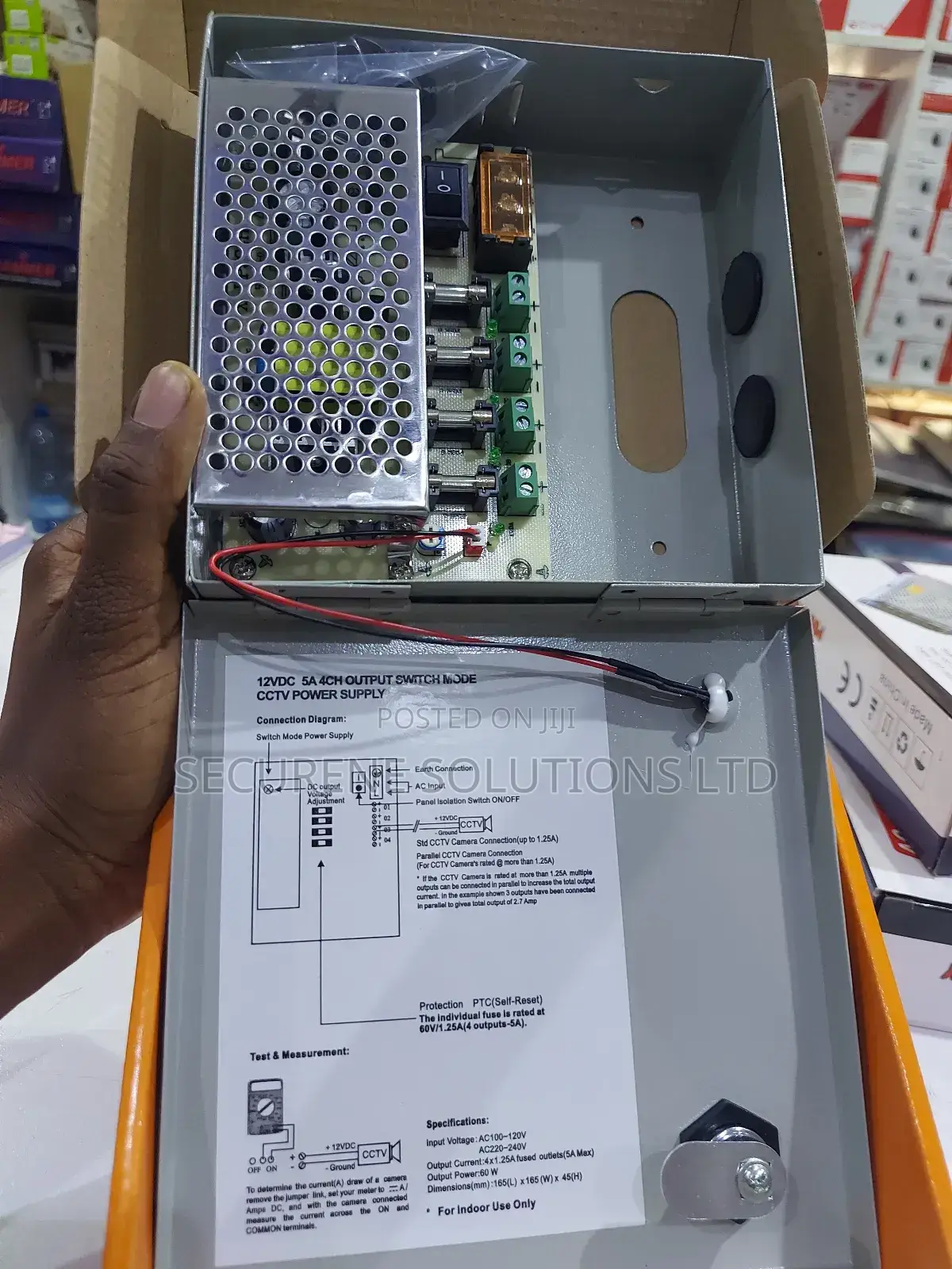 Closed 5a Power Supply