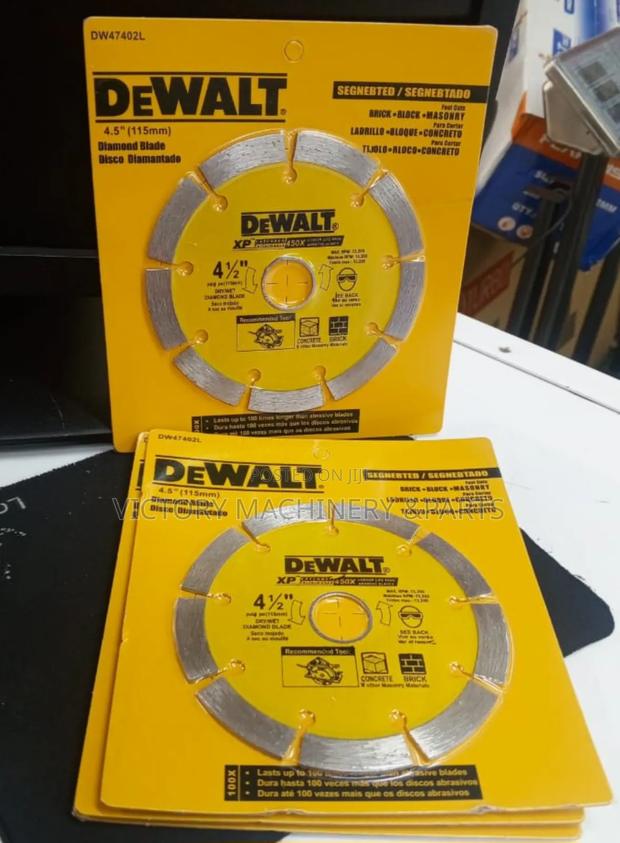 Dewalt 4" Diamond Blade - main view