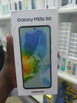 New Samsung Galaxy M55 256 GB Blue - thumbnail 2