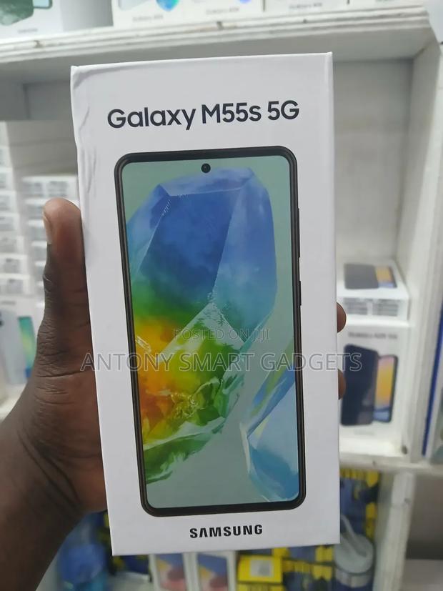 New Samsung Galaxy M55 256 GB Blue - thumbnail 3