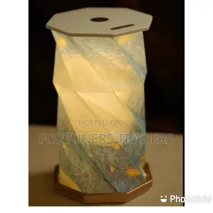 * Rotating Foldable Lamp Decor*
