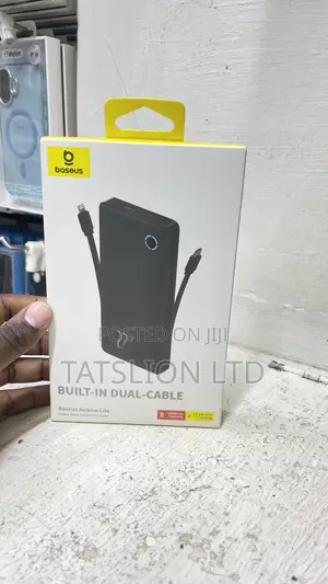 Baseus Airpow Lite Power Bank 10000mah 22.5w Dual-Cable