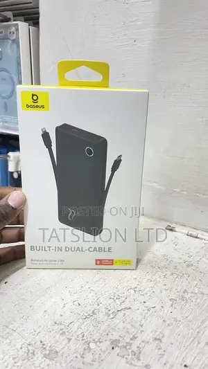 Baseus Airpow Lite Power Bank 10000mah 22.5w Dual-Cable