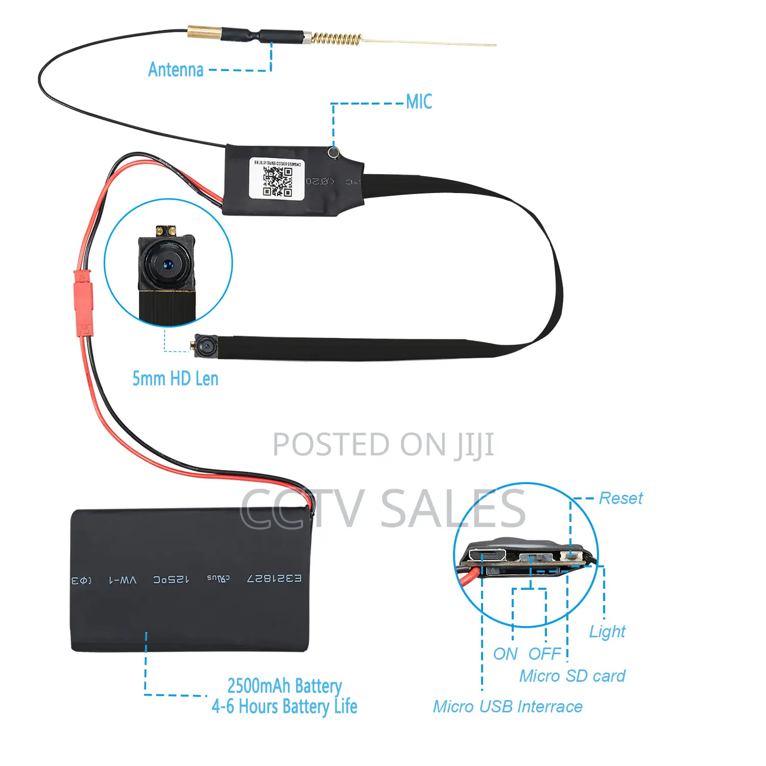 Usb Powered Hidden Camera With Remote View